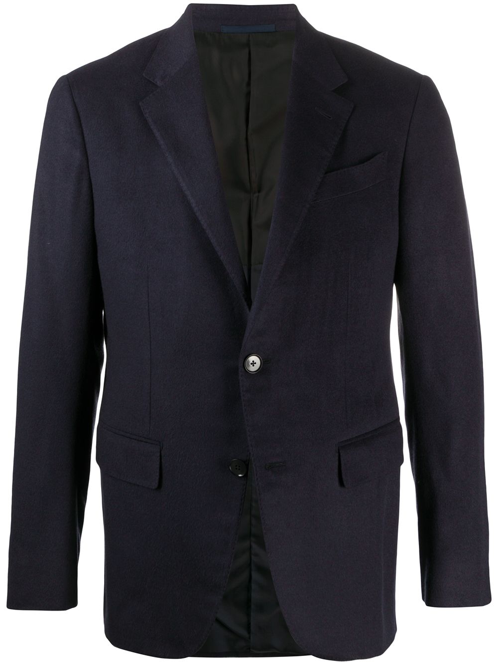 Ermenegildo Zegna Single-breasted Regular-fit Blazer In Blau