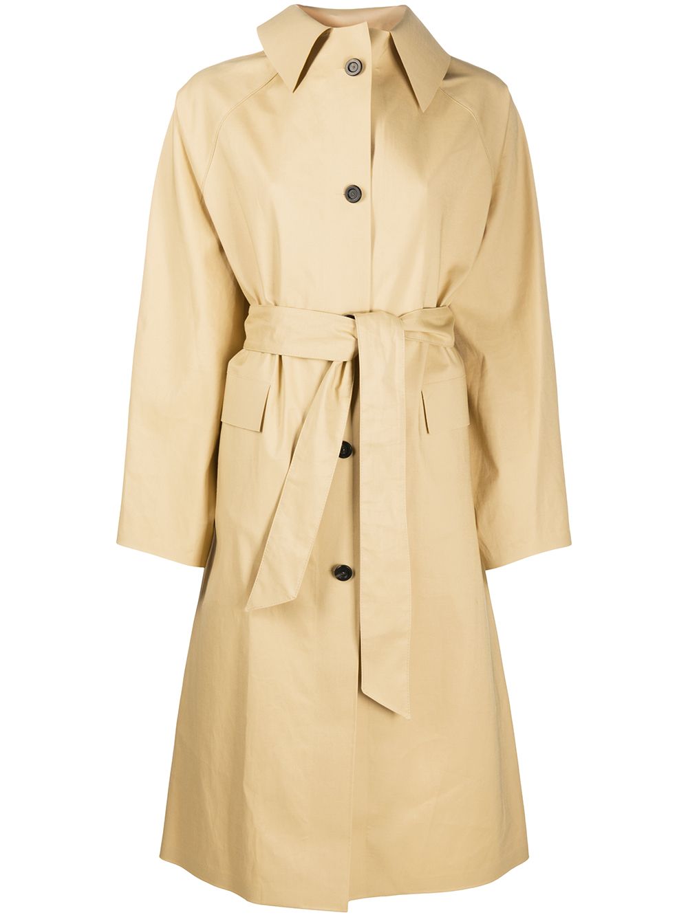 фото Kassl editions belted trench coat