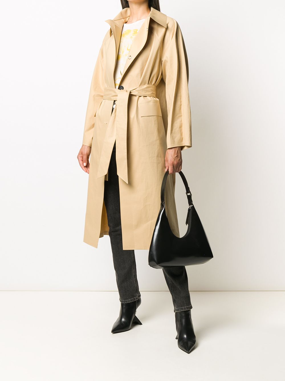 фото Kassl editions belted trench coat