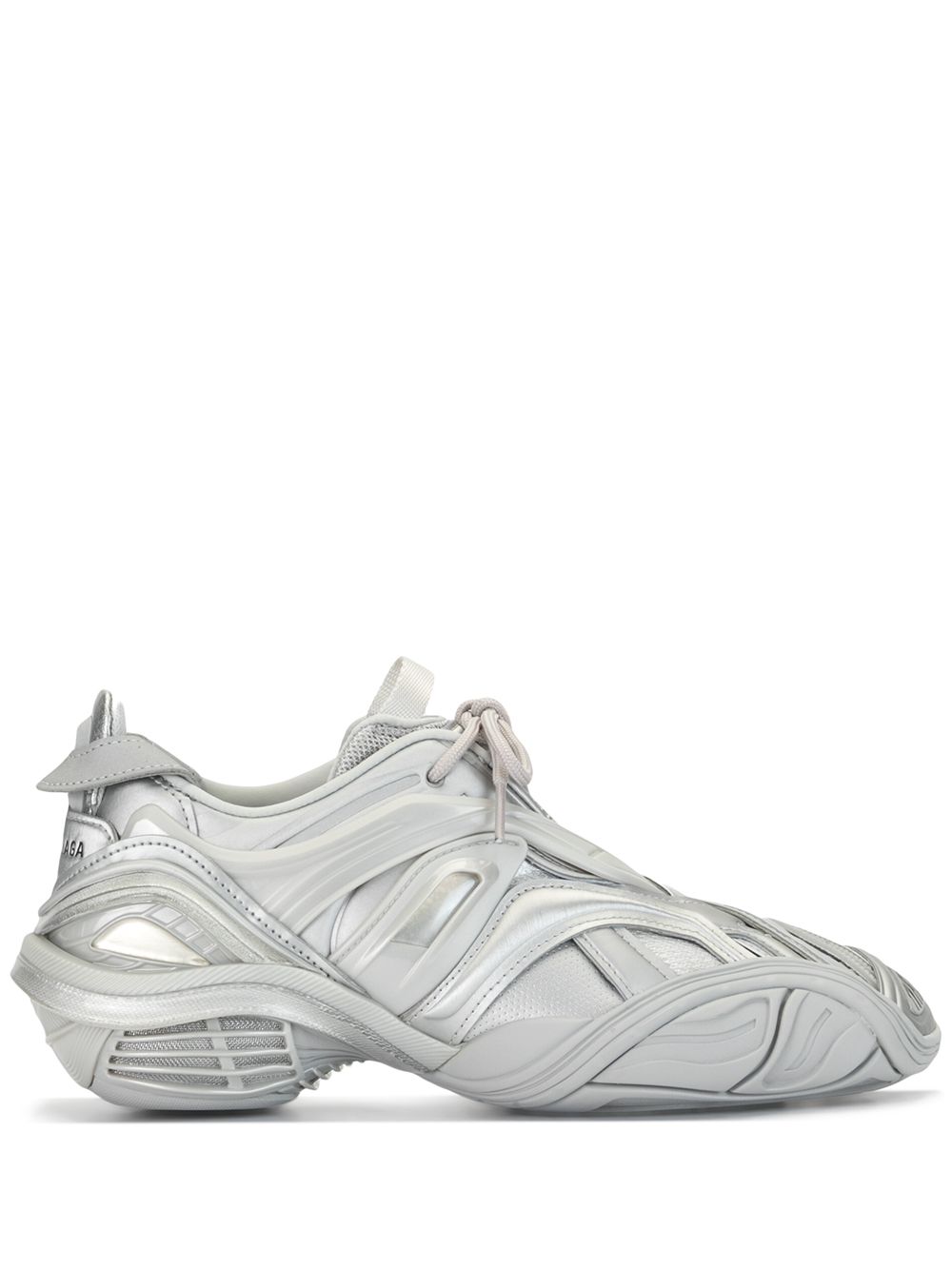 Balenciaga metallic low-top sneakers - Silver