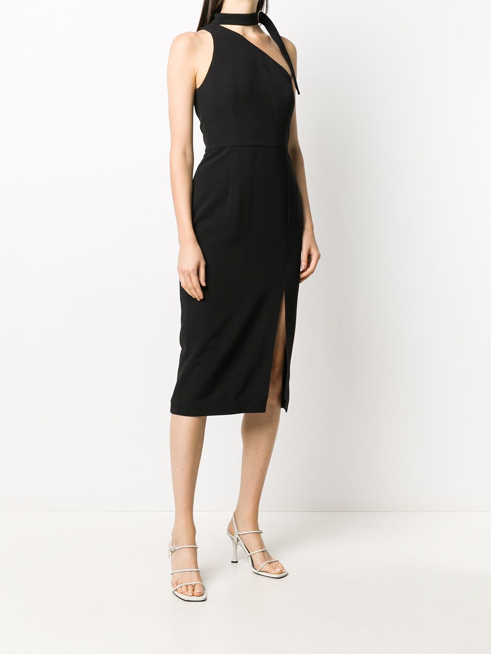 фото Zimmermann neck-tie midi dress