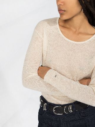 fine-knit long sleeve jumper展示图