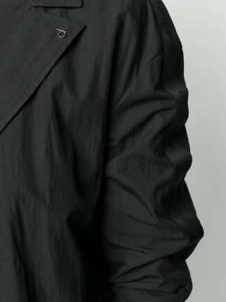 single-breasted trench coat展示图