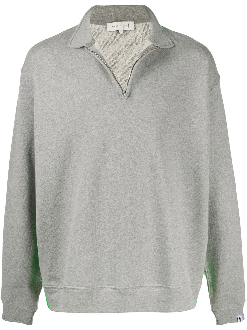 

Mackintosh zip-front sweatshirt - Grey