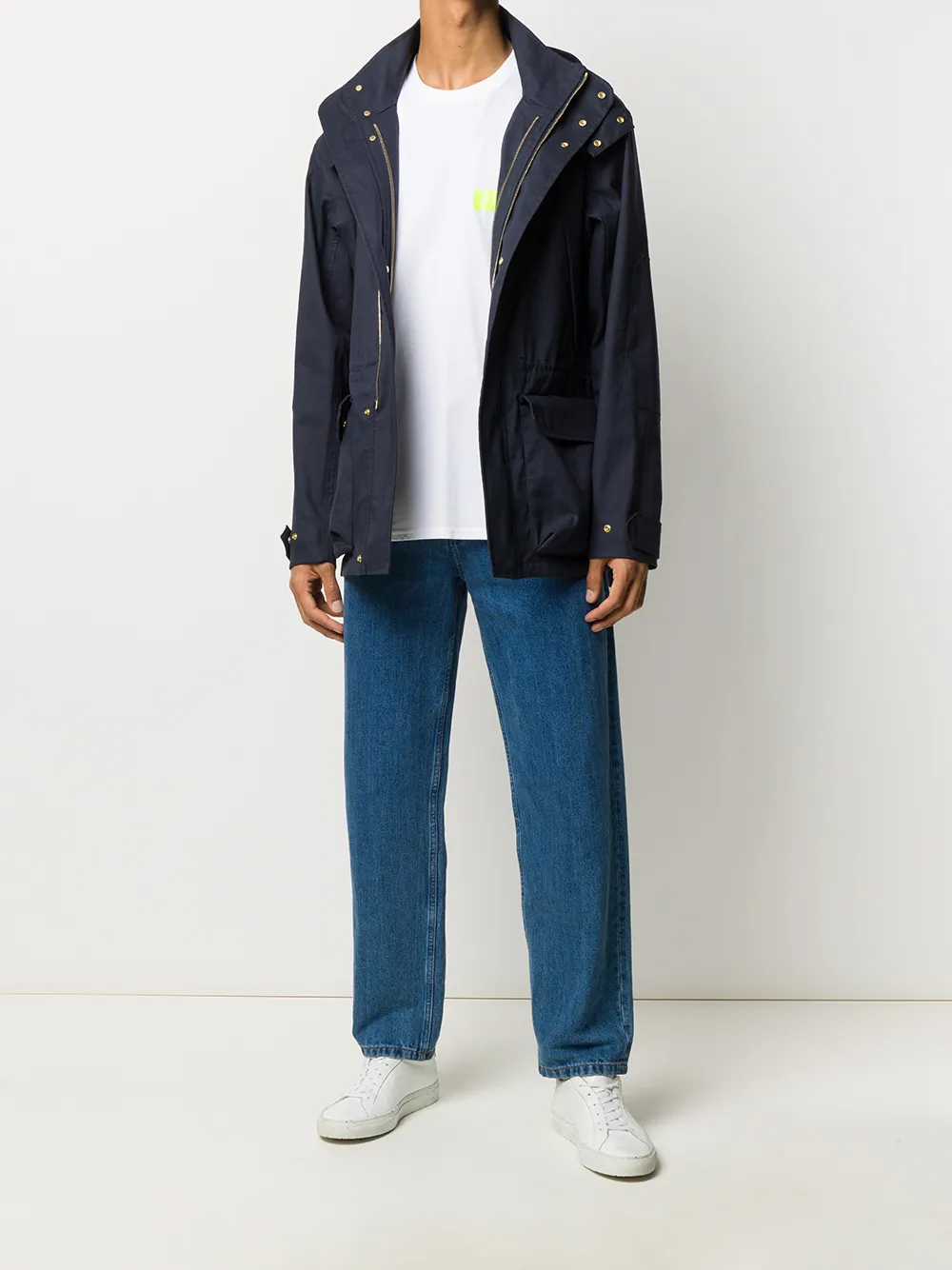 Mackintosh T-shirt met opgestikte zak - Wit