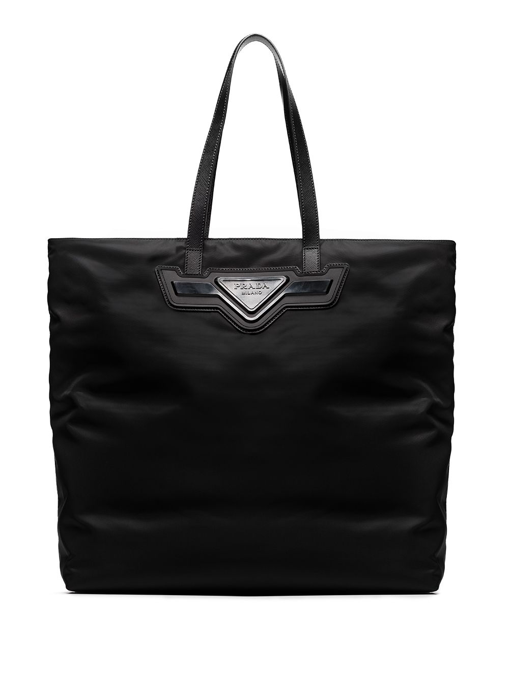 фото Prada сумка-тоут с логотипом