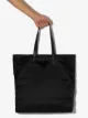Prada triangle-logo large tote bag