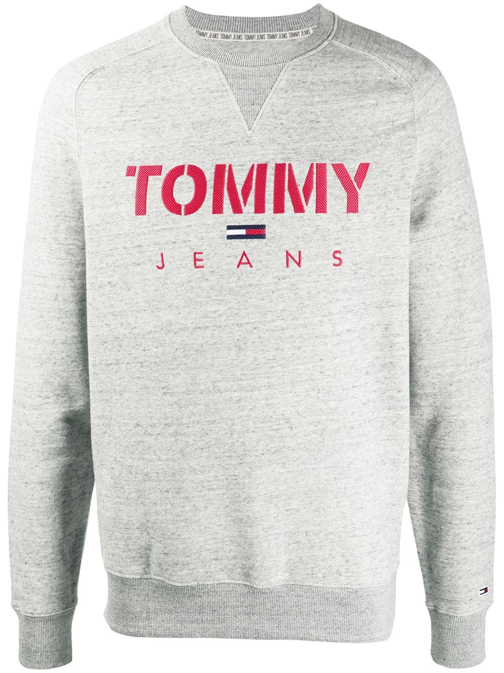 tommy jeans grey jumper