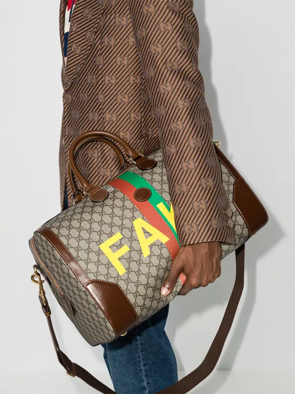 fake gucci holdall