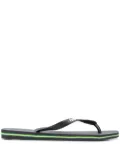 Havaianas logo detail flip-flops - Black