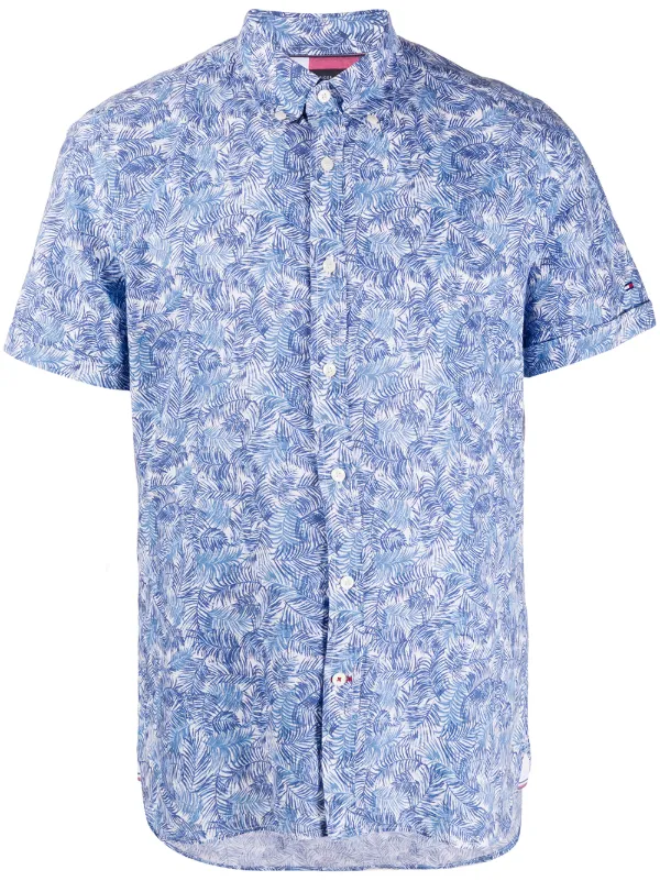 tommy hilfiger printed shirts