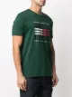 Tommy Hilfiger flag logo print T-shirt