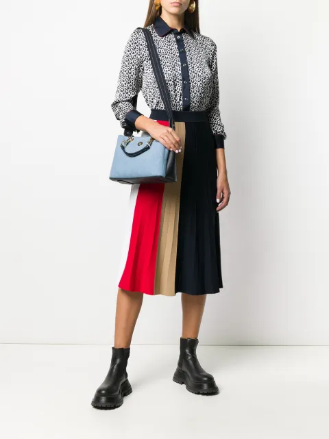 Tommy icons monogram print shirt dress Clearance