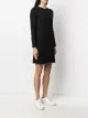 Tommy Hilfiger logo embroidered knitted dress