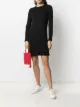 Image 2 of Tommy Hilfiger logo embroidered knitted dress