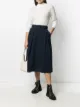 Imagem 2 de Tommy Hilfiger Saia jeans evasê cintura alta com cinto