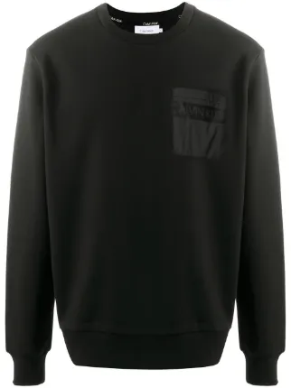 chest pocket sweatshirt