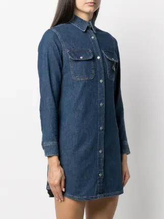 denim shirt dress展示图