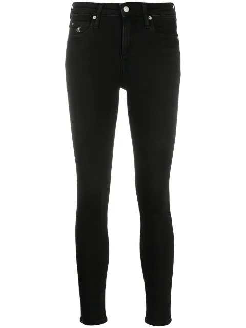 Calvin Klein Jeans high-waisted skinny trousers