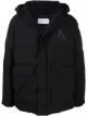 Image 1 of Calvin Klein Jeans padded logo print coat