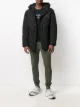 Image 2 of Calvin Klein Jeans padded logo print coat