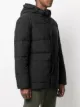 Calvin Klein Jeans padded logo print coat