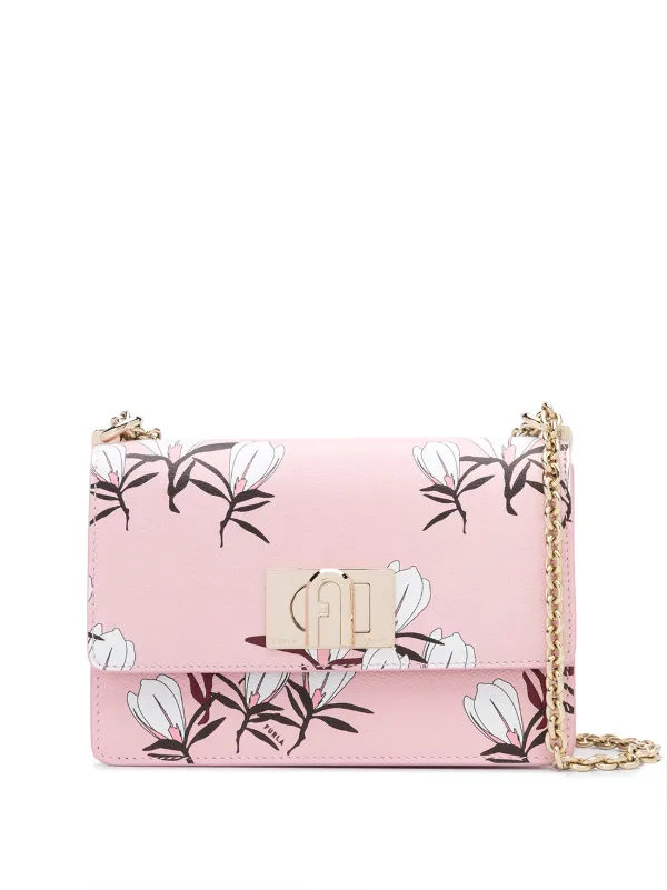 floral shoulder bag