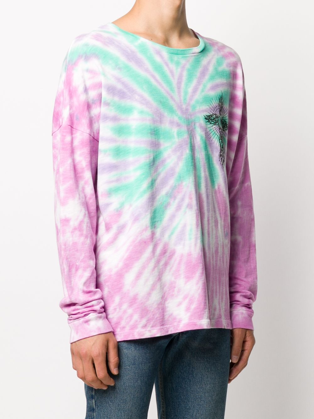 фото Siberia hills ghost cross tie-dye sweatshirt