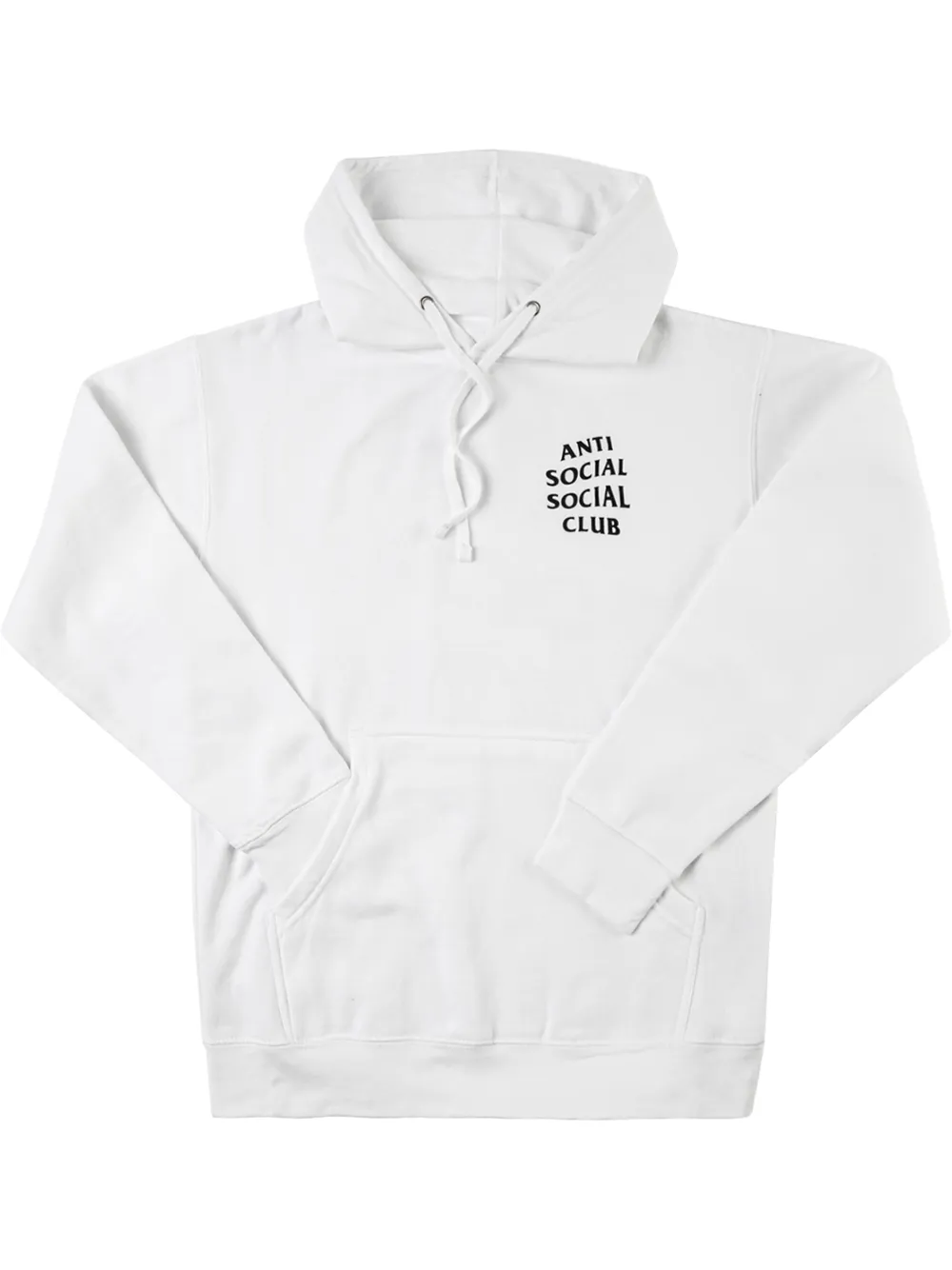 anti social club white hoodie