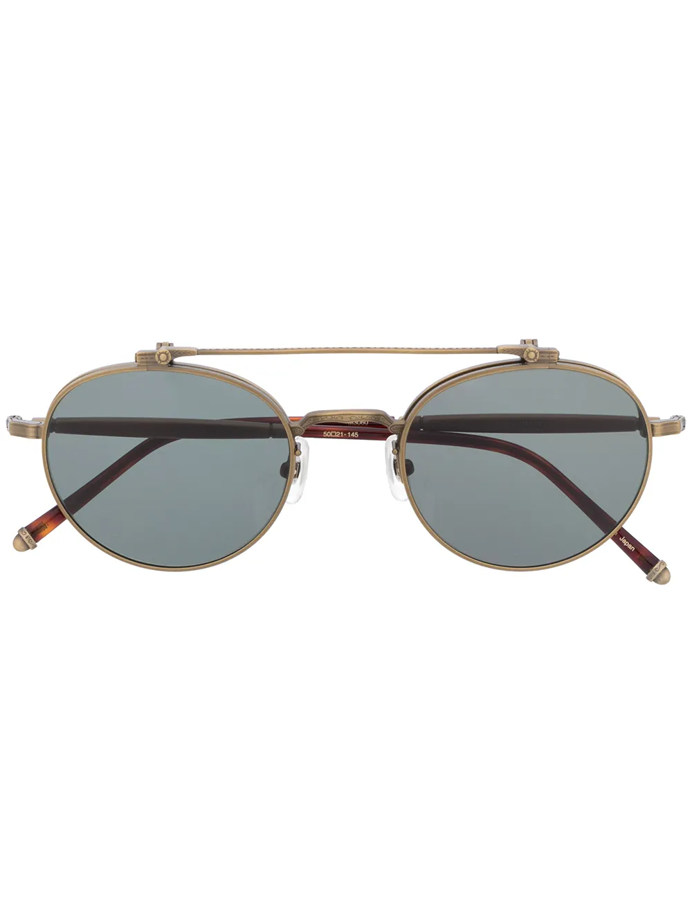 

Matsuda oval frame sunglasses - Brown