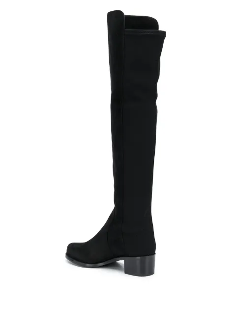 stuart weitzman black thigh high boots