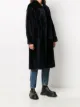 Liska reversible shearling overcoat