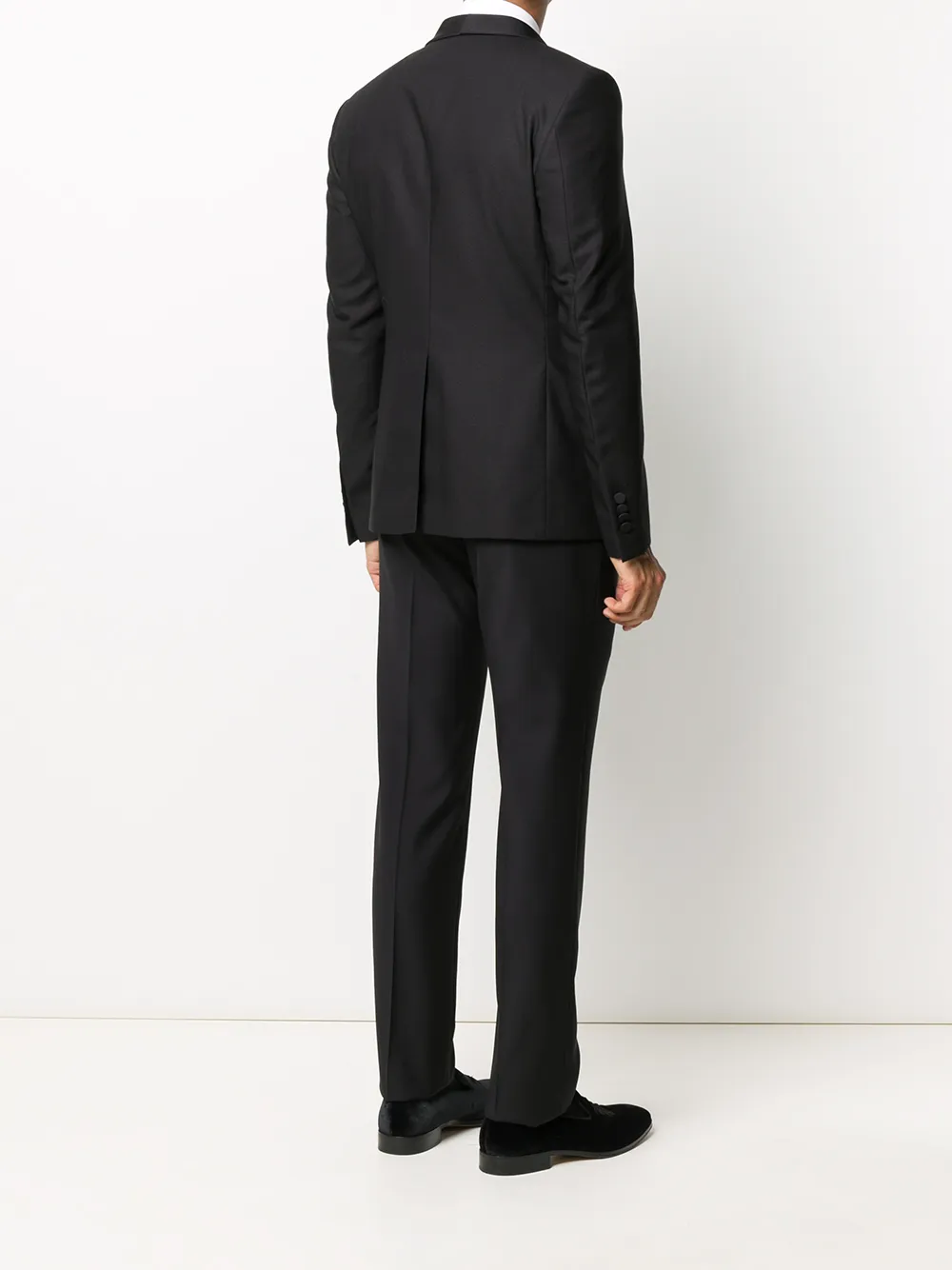 Tagliatore Driedelige smoking Zwart