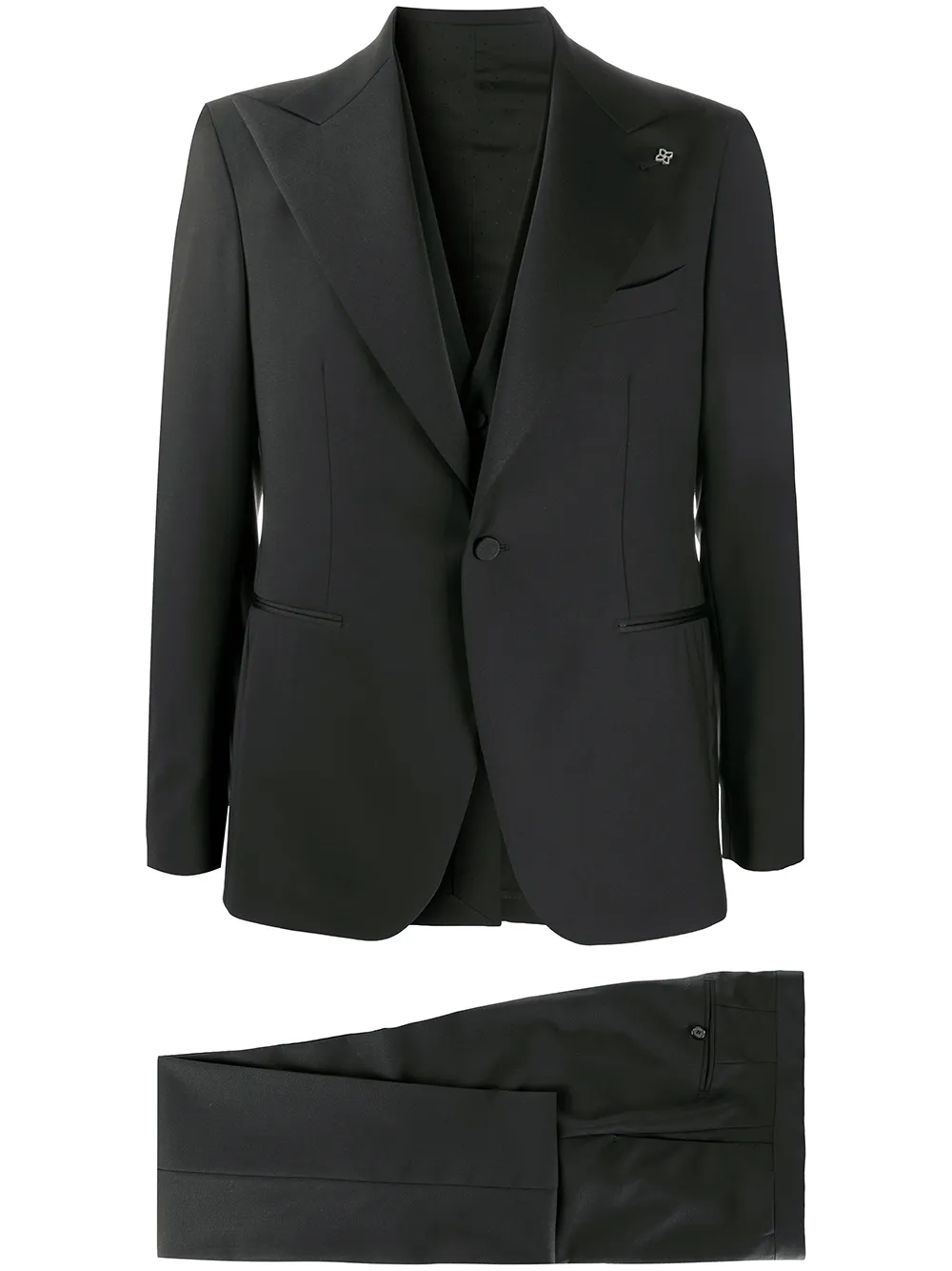Tagliatore three-piece dinner suit | Black | Image 1