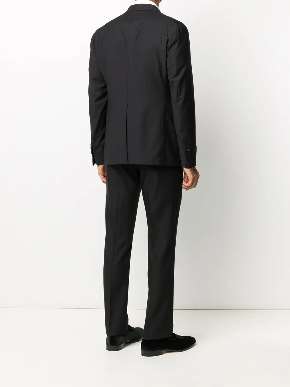 Tagliatore Driedelige smoking Zwart