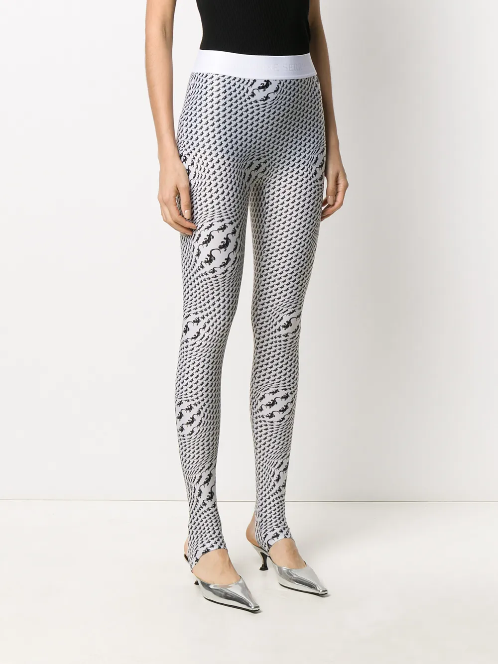 lizard print leggings
