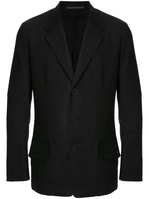 Yohji Yamamoto single-breasted blazer