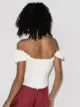 Reformation Bev off-the-shoulder blouse