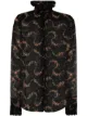 Image 1 of Paco Rabanne floral print semi-sheer blouse