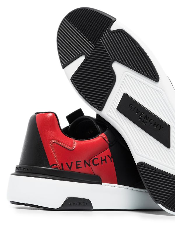 givenchy two tone leather sneakers