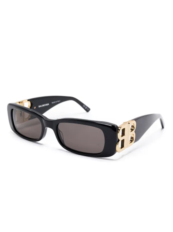 Balenciaga Eyewear rectangular frame BB Sunglasses