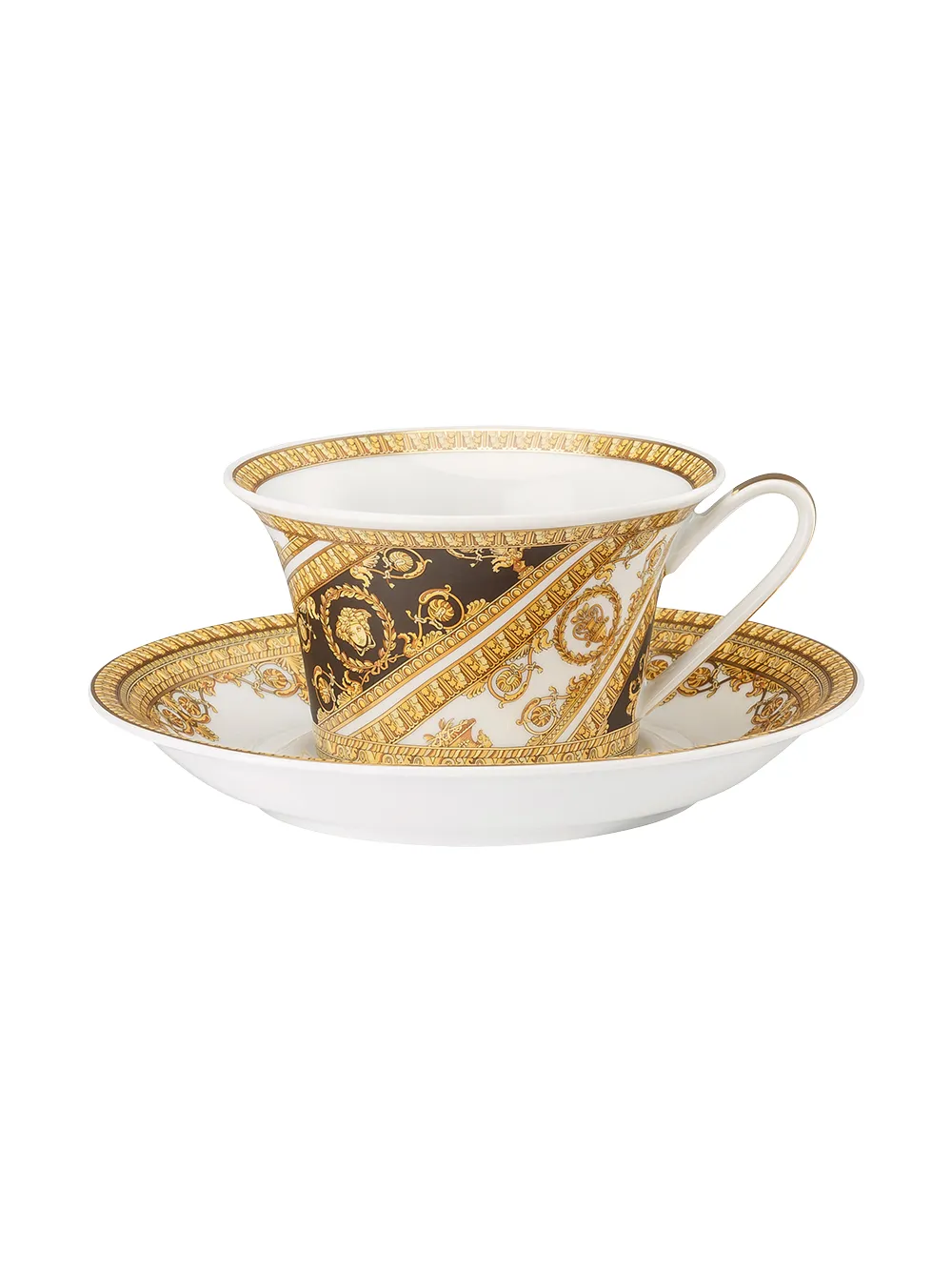 Click to view more detailed imagery on our partner's website Versace I Love Baroque Cup And Saucer Set In Yellow