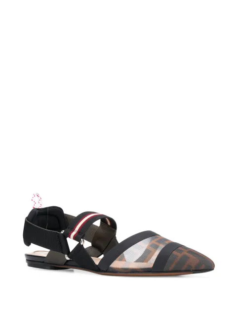 fendi colibrì flats