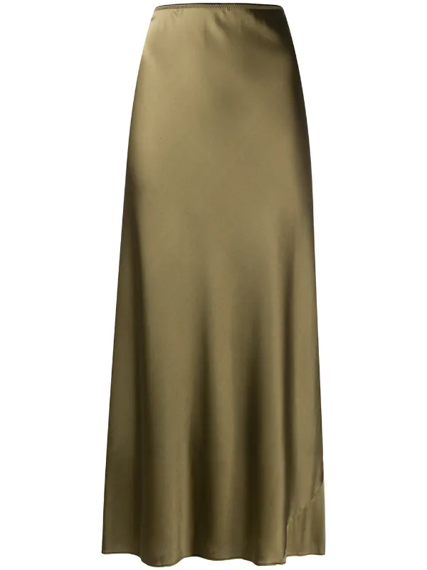 green maxi skirt 48