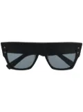 Balmain Eyewear x Akoni B-I large square sunglasses - Black