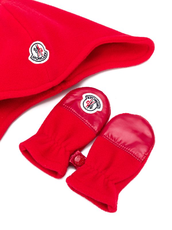 moncler hat and gloves