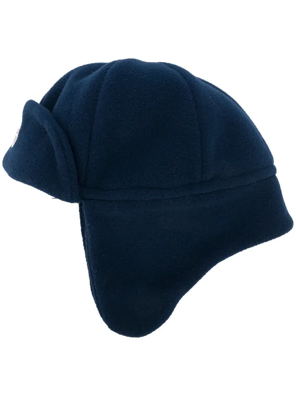 moncler logo patch cap