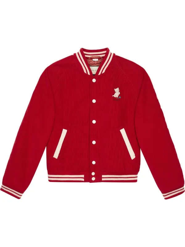 gucci college jacket