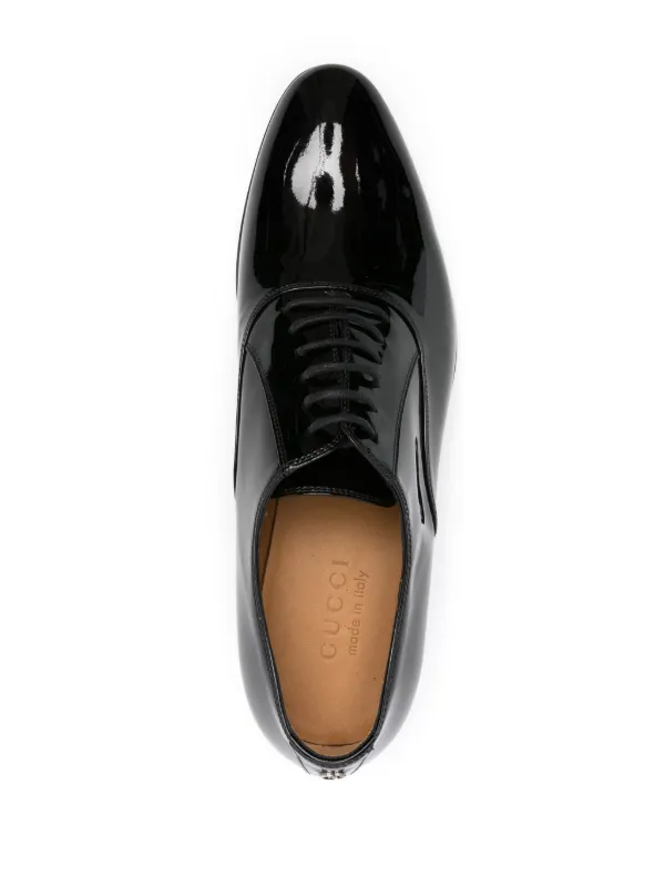 Patent leather gucci shoes on sale