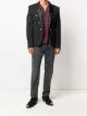 Image 2 of Balmain double-breasted peaked lapels blazer